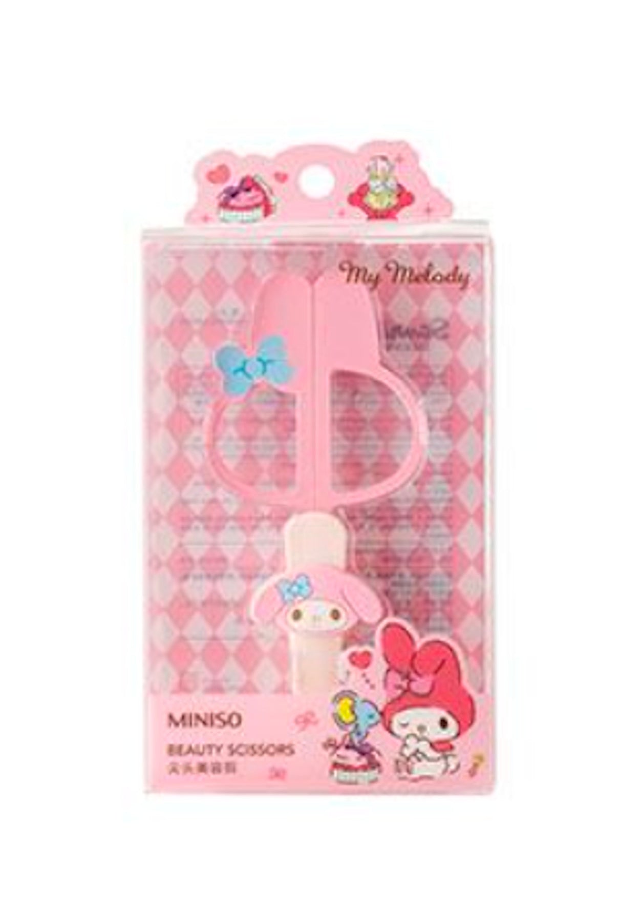 My Melody Beauty Scissors with Protective Cover