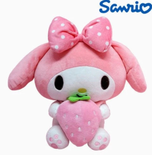 My Melody Plush with Strawberry