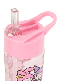 Hello Kitty & Friends Pink Water Bottle – Pop-Up Straw, Leak-Proof, Sanrio Licensed