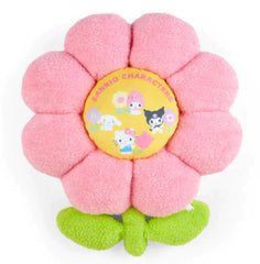 Sanrio Mix Characters Hello Kitty Pink Flower Cushion