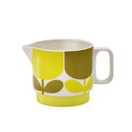 Orla Kiely Ochre Block Flower Milk Jug