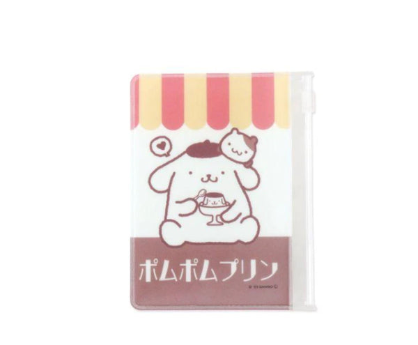 Sanrio Character Vinyl/Plastic Card Case - Pompompurin