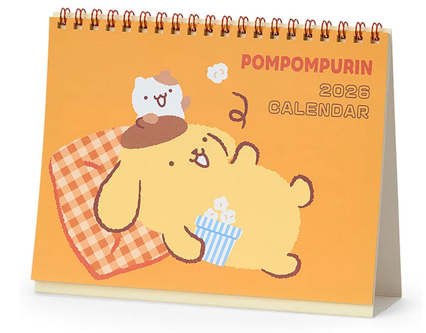 Pompompurin Desk Calendar 2026