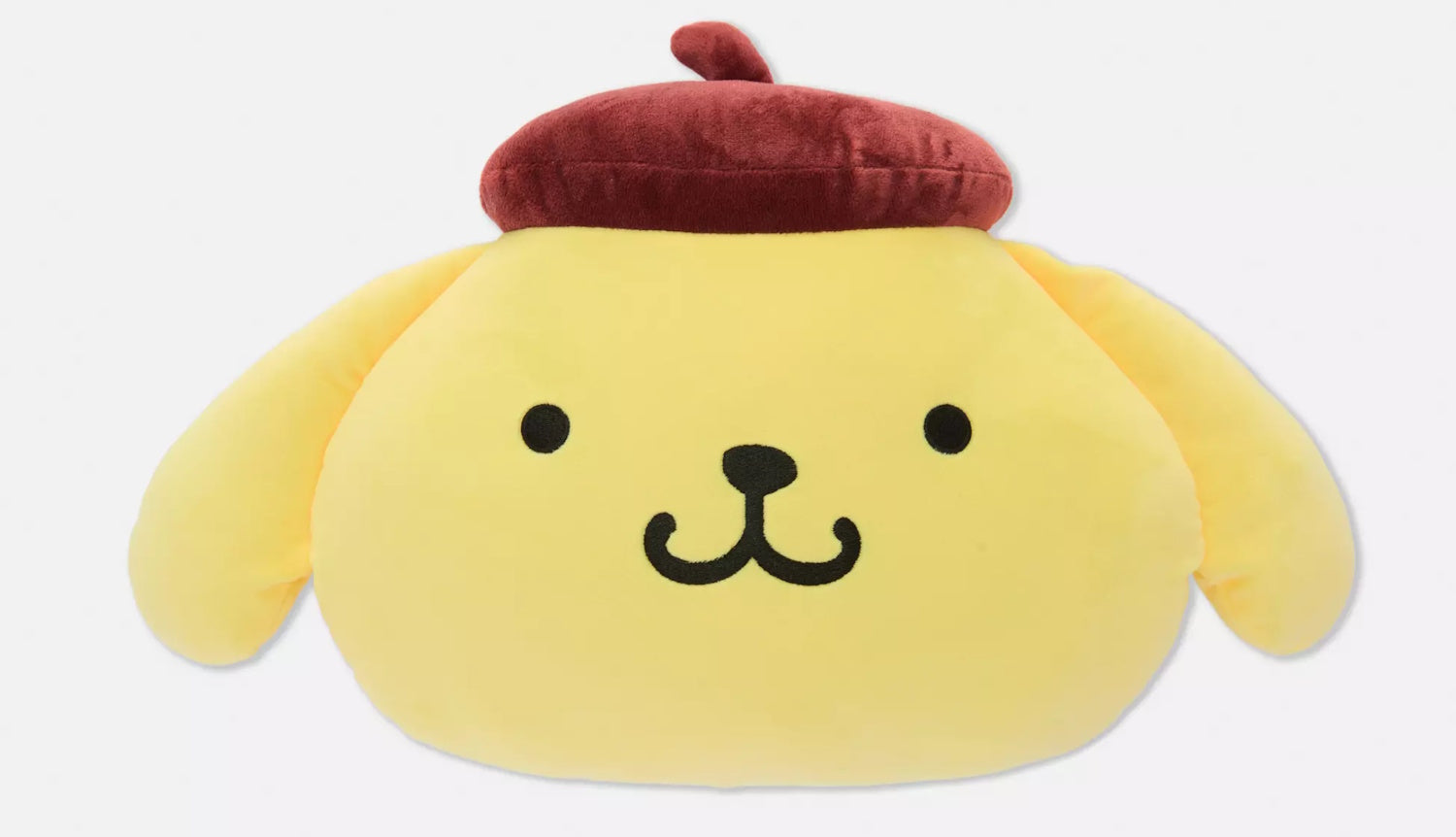 Pompompurin Plush Face Cushion Super Soft