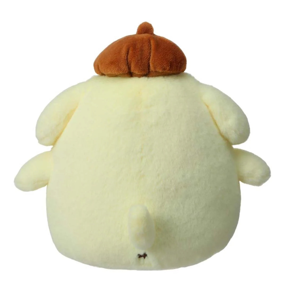 pompompurin fluffy plush teddy sanrio back view