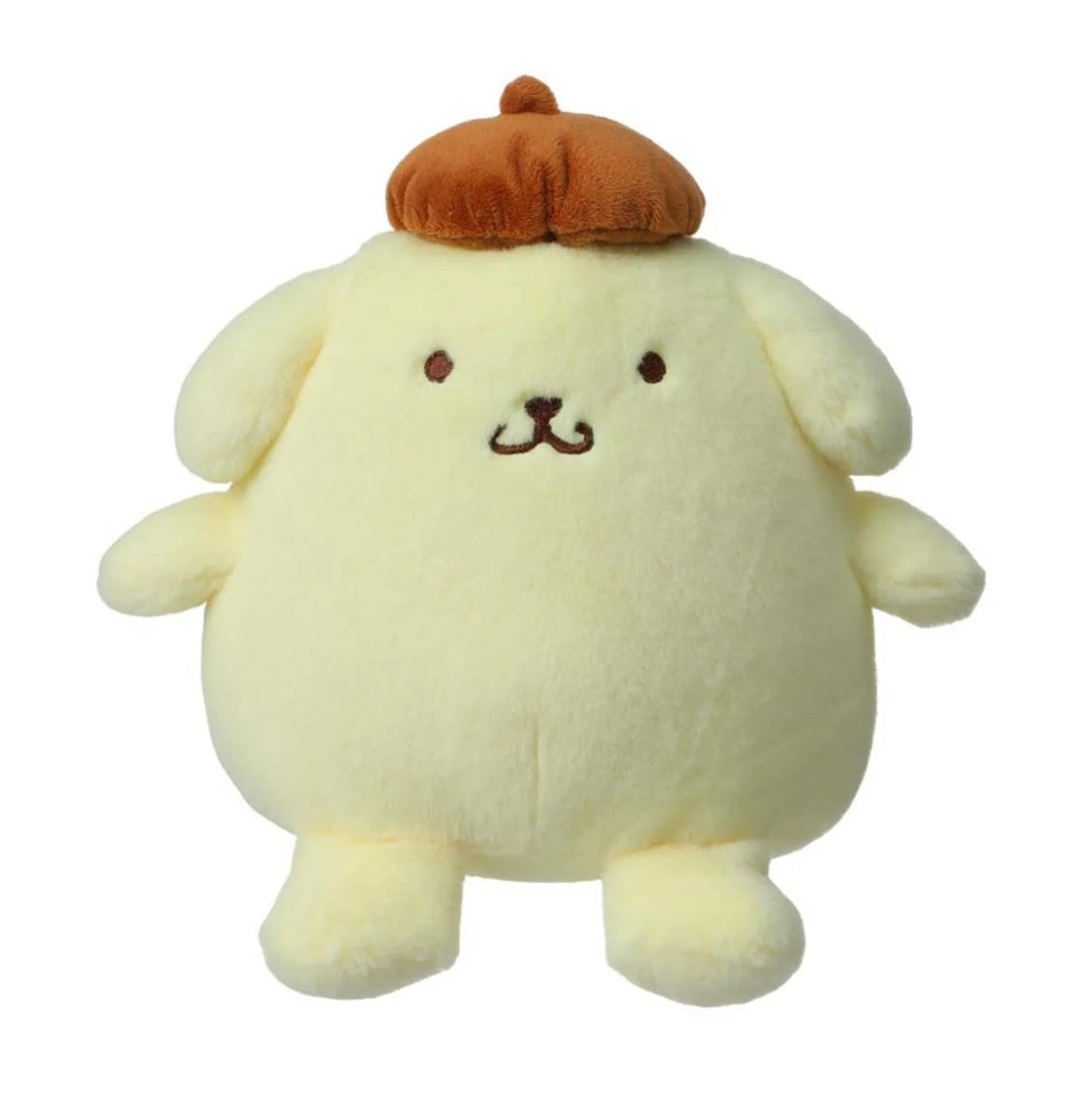 pompompurin fluffy plush teddy sanrio