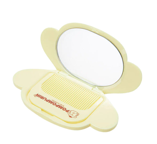 Pompompurin Mirror Compact with Comb