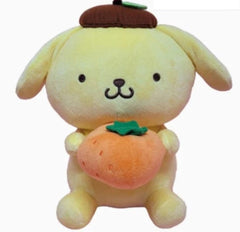 Sanrio Pompompurin Plush Soft Toy -  Orange