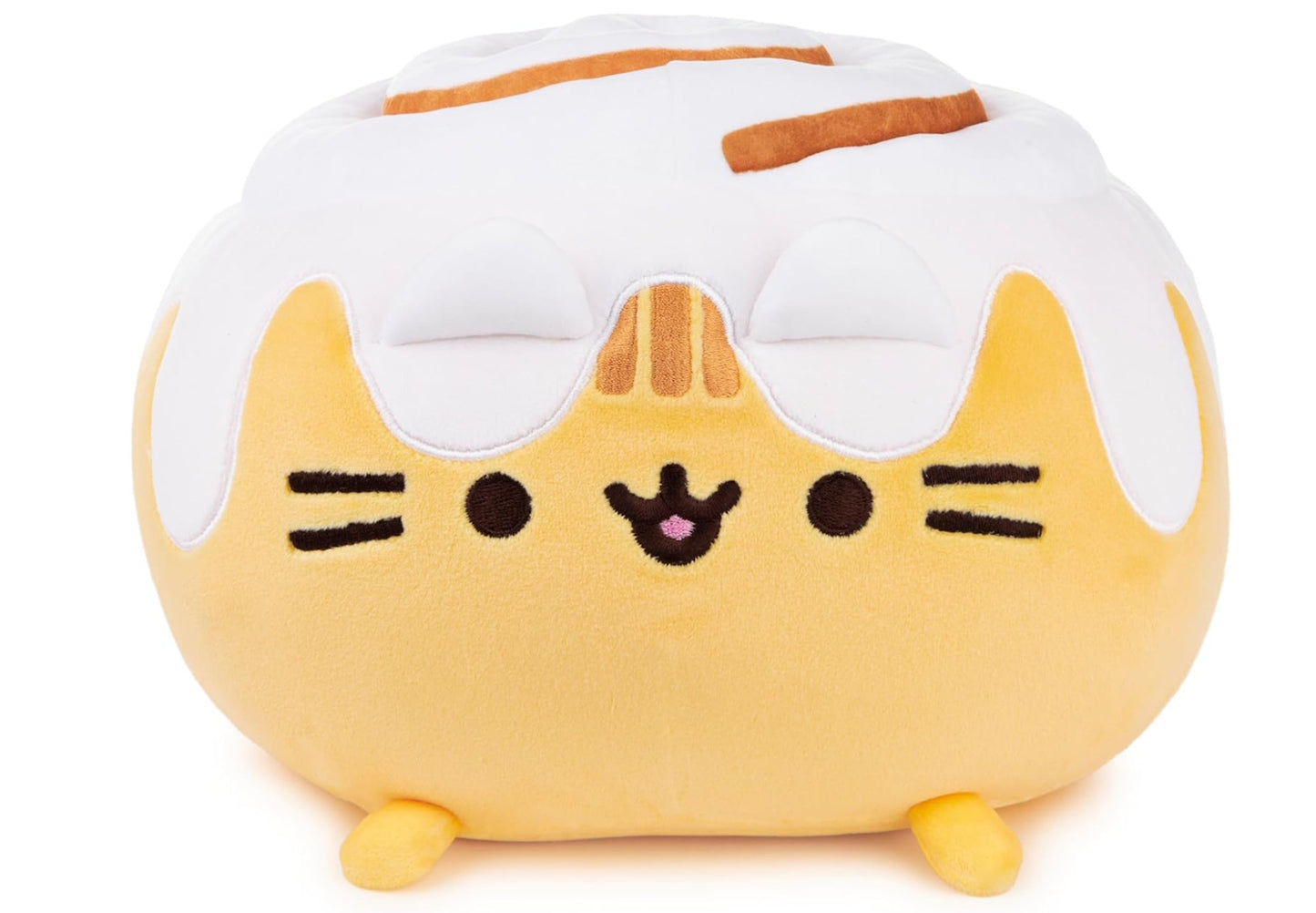 gund pusheen cinnamon roll squisheen plush 30 inch