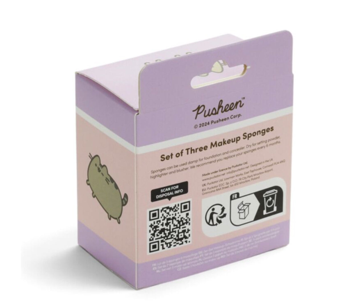Pusheen Makeup Sponges Set of 3