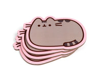Pusheen Coasters Set of 4 Cute Kawaii Cork Drinks Mats Homeware