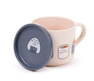 Pusheen Sushi Lover Mug & Coaster Lid Set