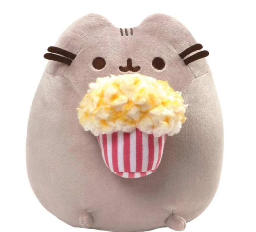 Pusheen Large Grey Plush - Popcorn