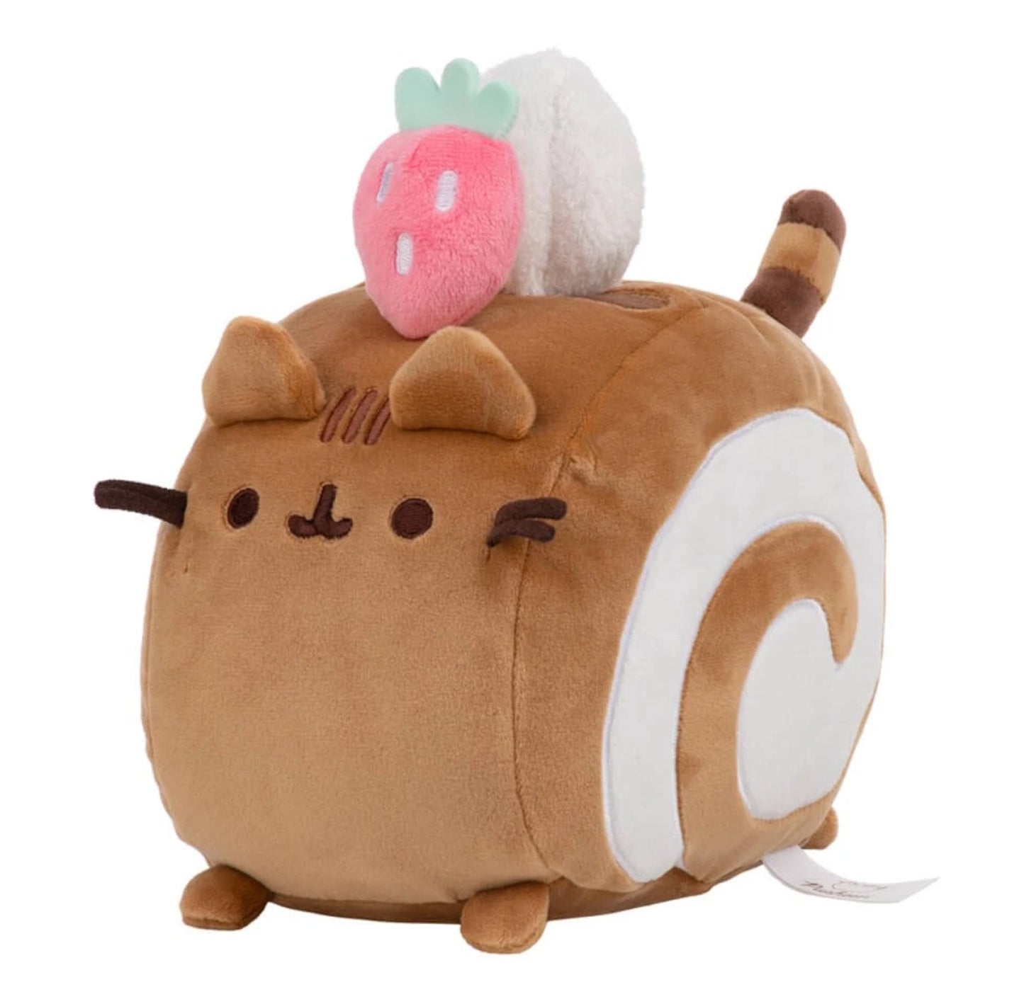 pusheen as a swiss roll plush 