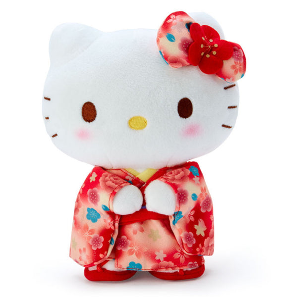 Hello Kitty Kimono Plush - Red