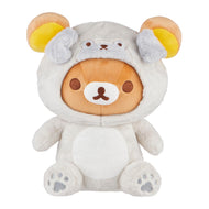 San-x Rilakkuma Pug Costume Sitting Plush Soft Toy