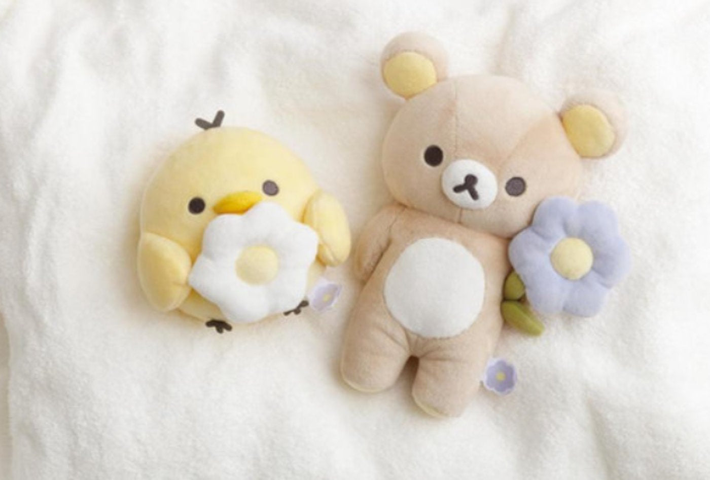 San-X Korrilakkuma Rilakkuma Flower Plush