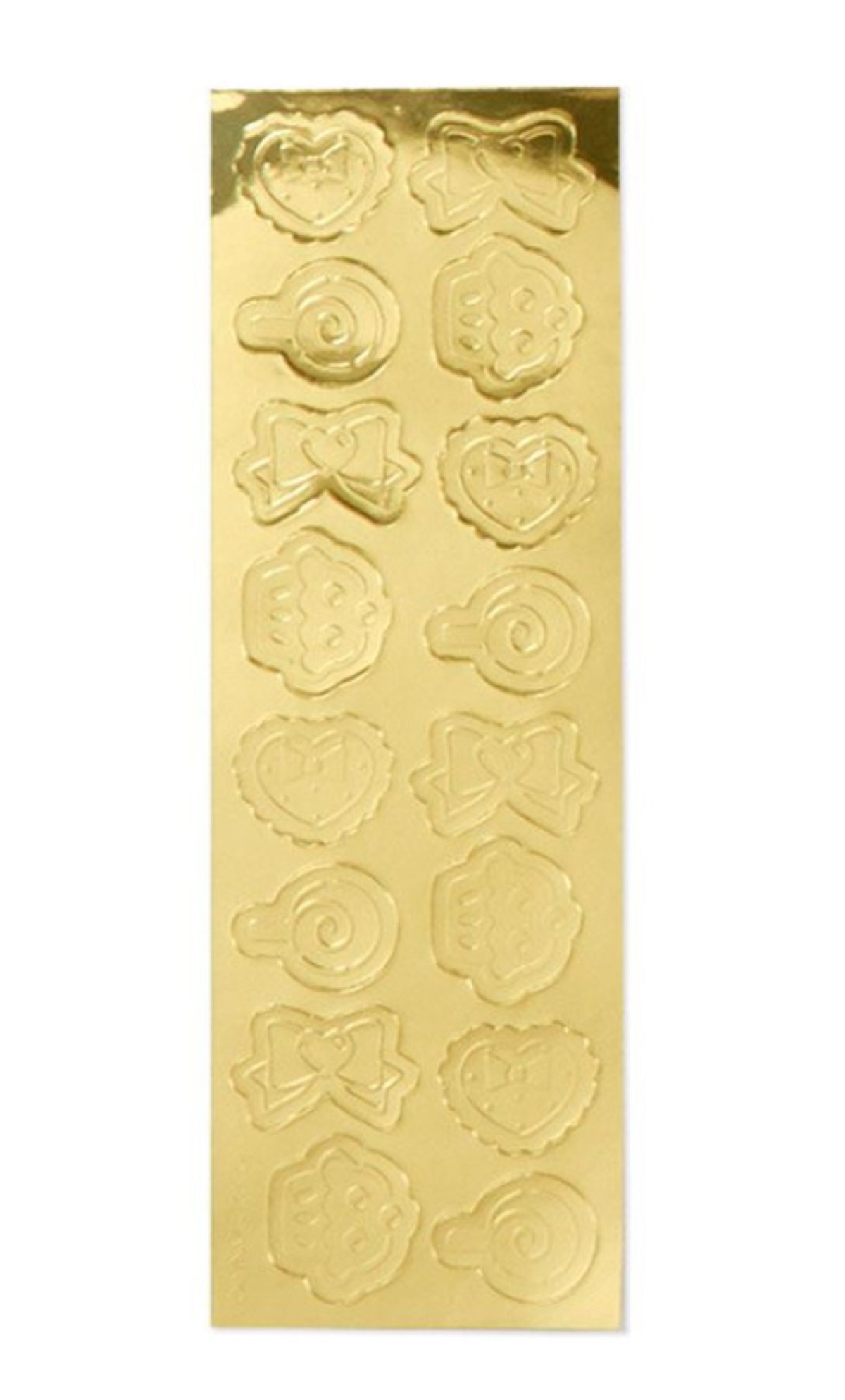 Sanrio Mixed Character Letter Set with Gold Stickers