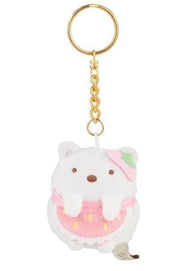 Sumikko Gurashi San-X Original Strawberry Shirokuma Keyring/Keychain