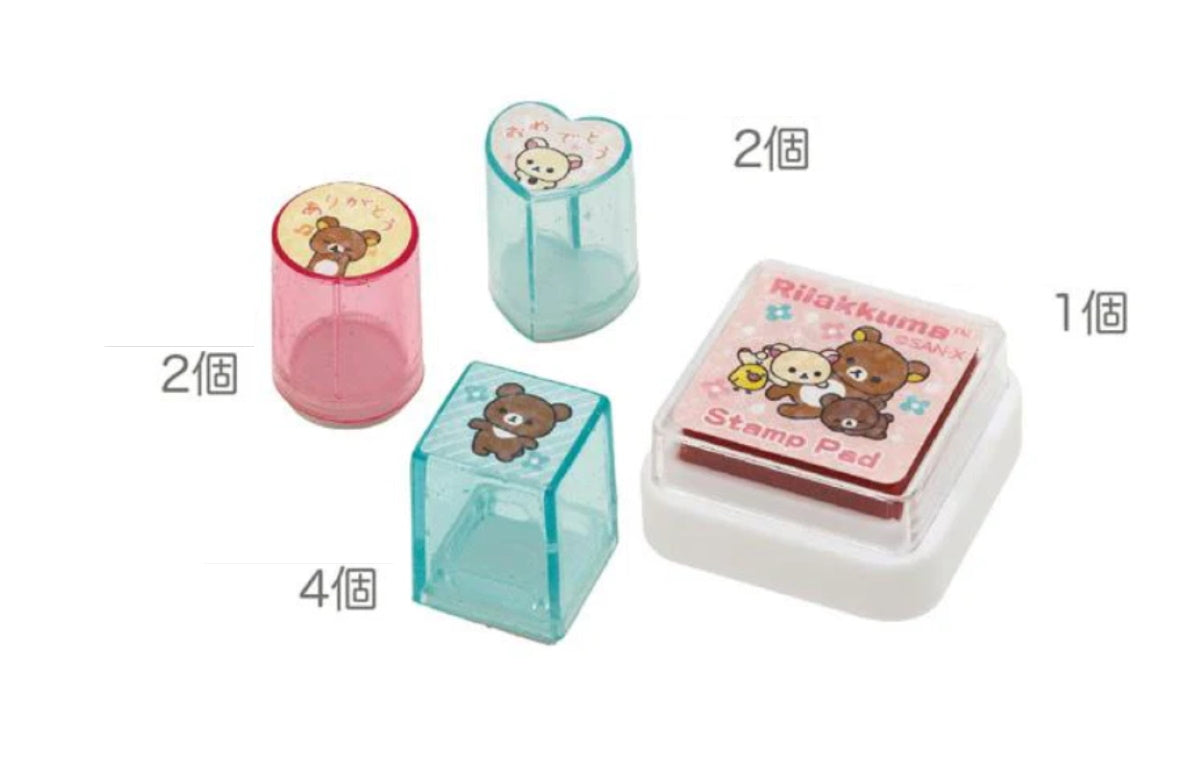 Sumikko Gurashi Stamp & Ink Set in Cute Case