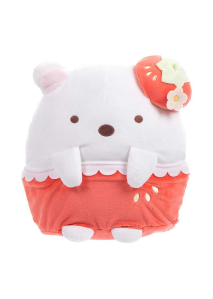 Sumikkogurashi Shirokuma  Polar Bear San-X Original Strawberry Series Plush