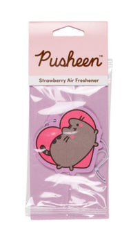 Pusheen the Cat Strawberry Heart Car Air Freshener