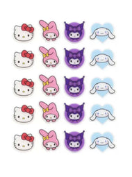 Hello Kitty, My Melody, Cinnamoroll & Kuromi Pimple Patches – Hydrocolloid (20 Pack)