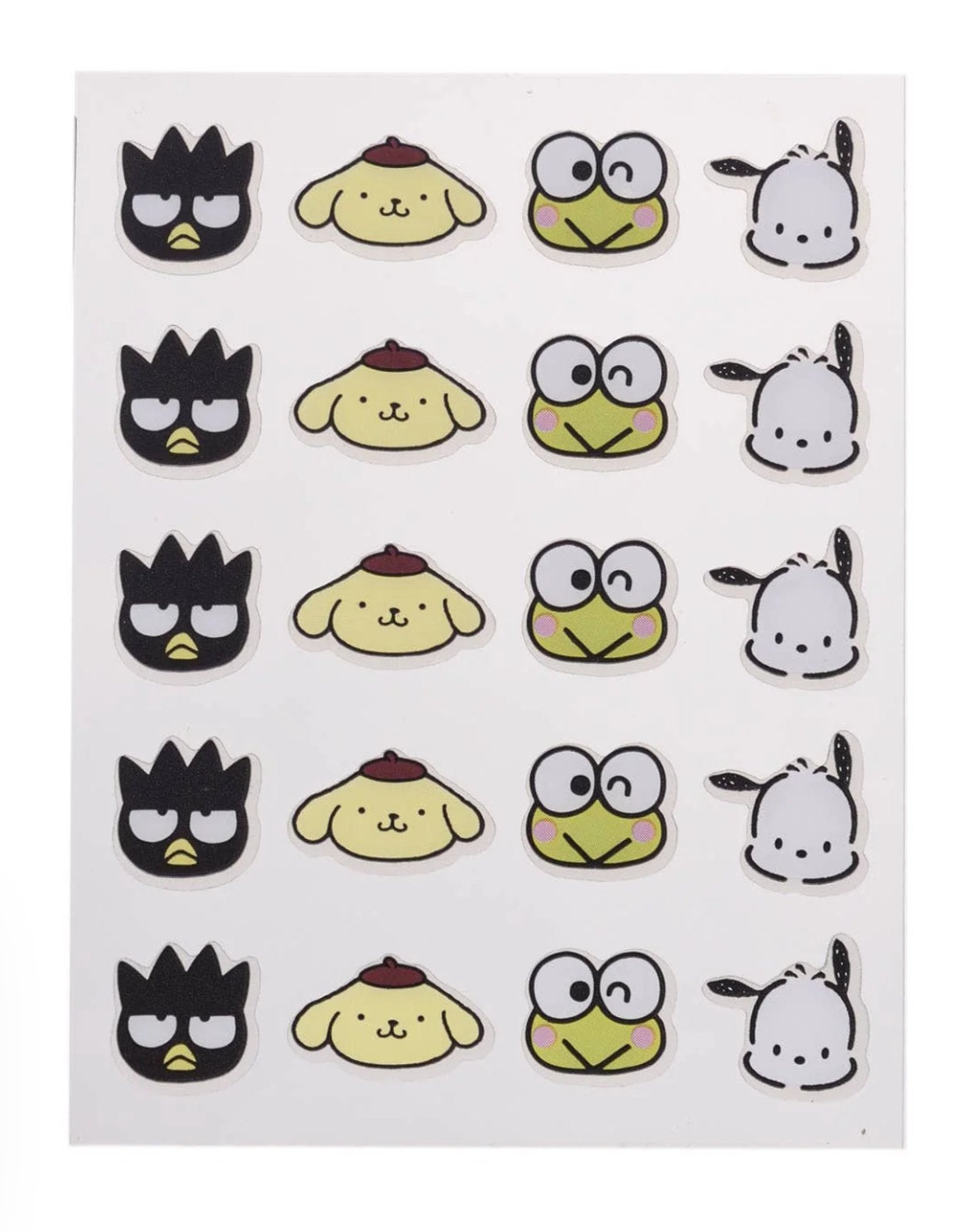 Pochacco, Keroppi, Badtz-Maru & Pompompurin Pimple Patches – Hydrocolloid (20 Pack)