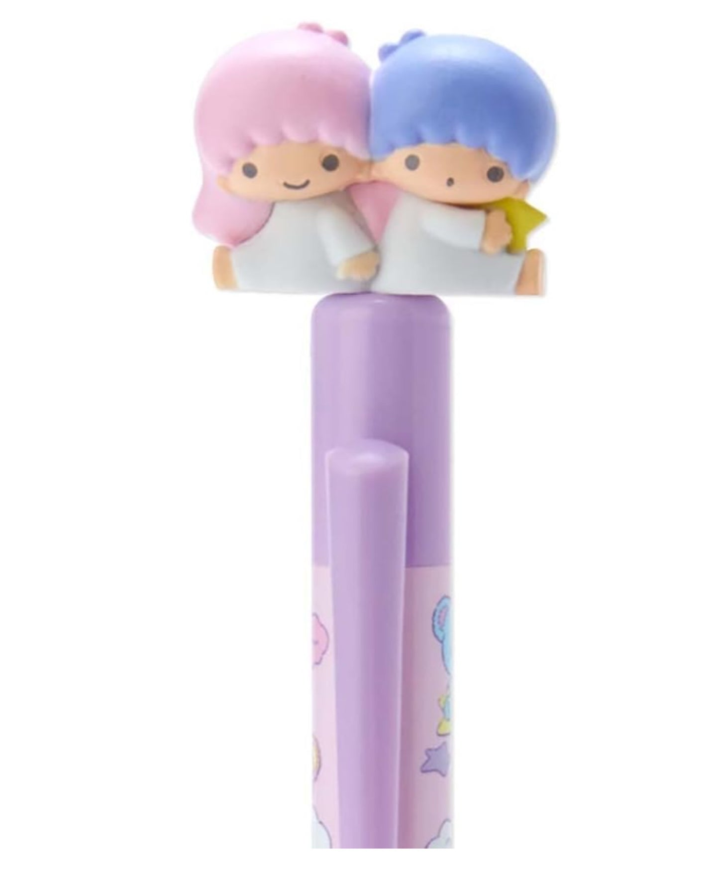 Little Twin Stars Character Top Ballpoint Pen - Black Ink