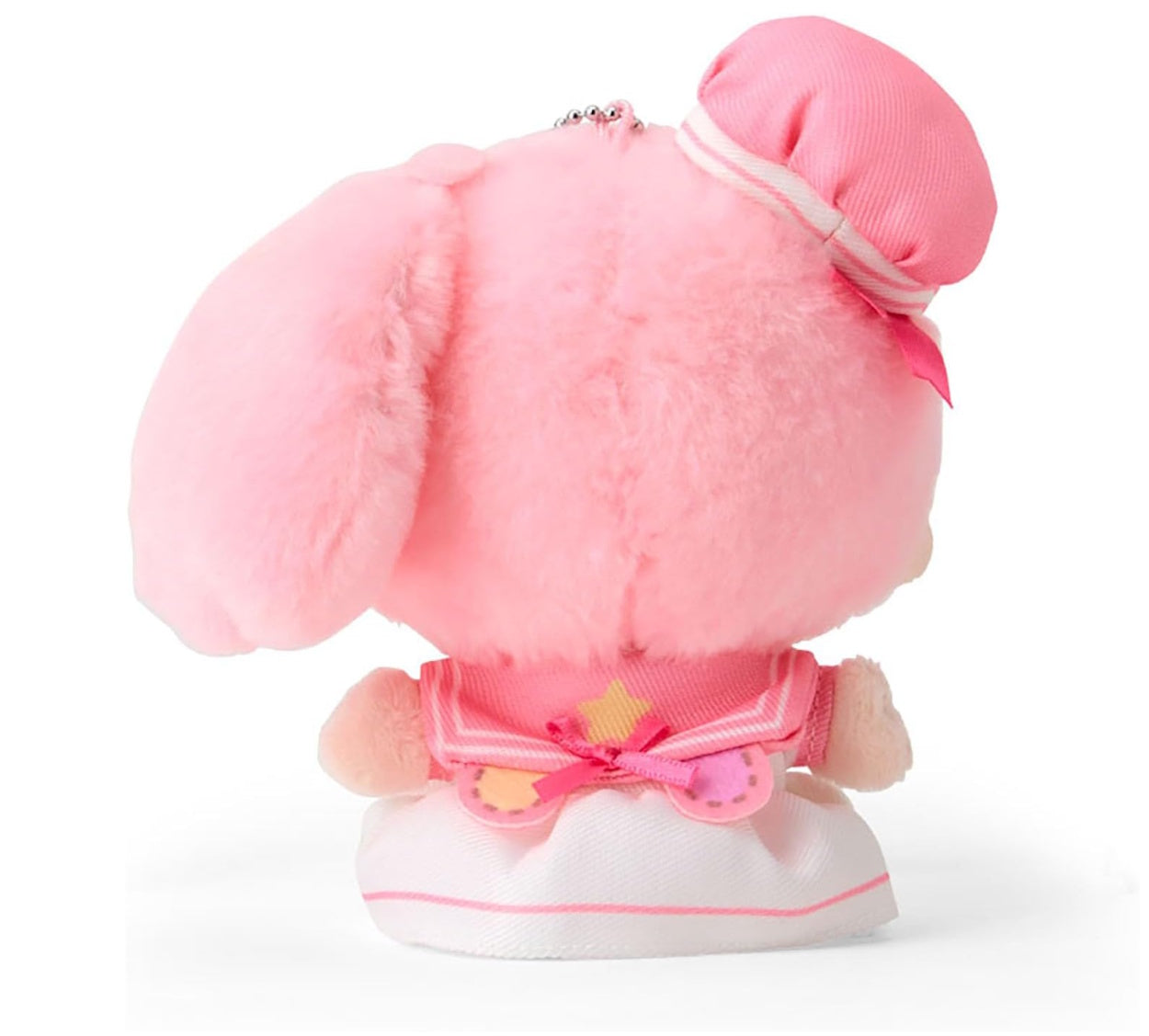 Back view of Lala Little Twin Stars mascot plush sailor outfit Sanrio