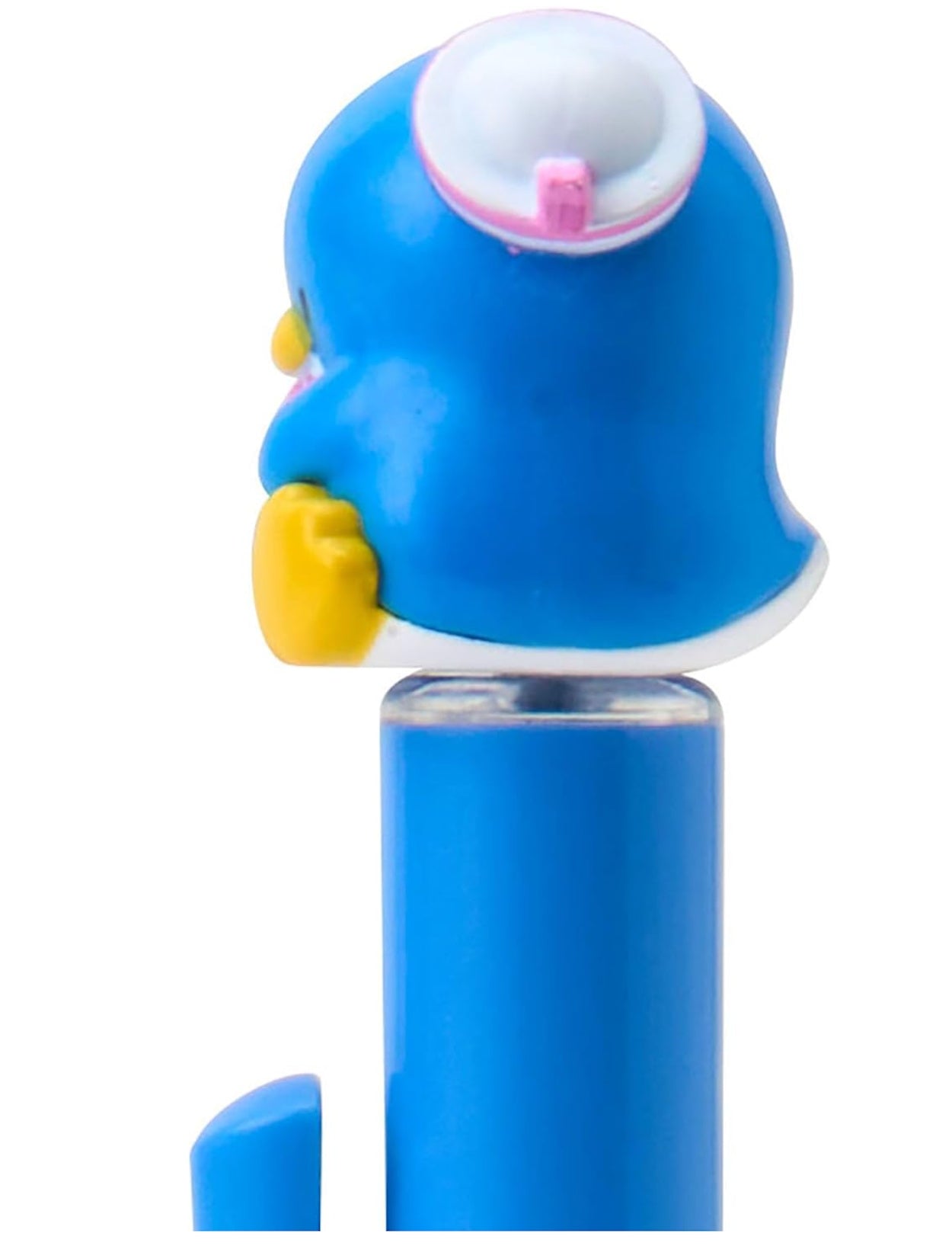 tuxedo sam ballpoint pen with close up of backview 3d topper