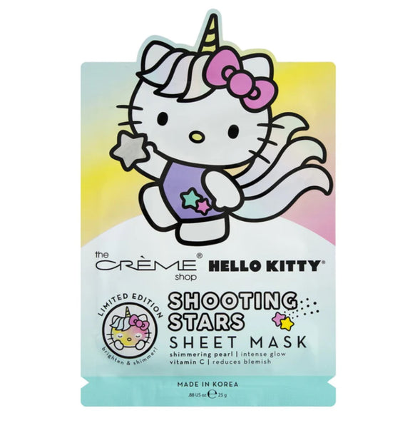 The Crème Shop x Sanrio  Hello Kitty Unicorn Shooting Stars Sheet Mask