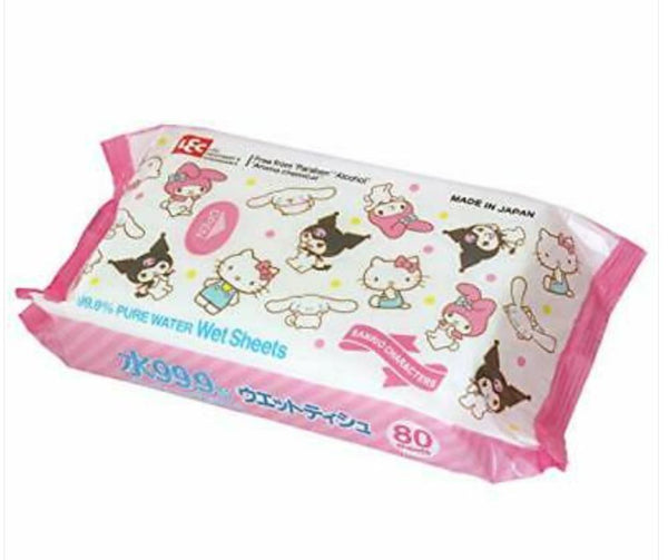 My Melody Wet Wipes in Container