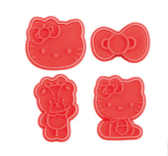 Hello Kitty Biscuit Cookie Cutter Set (set of 4)
