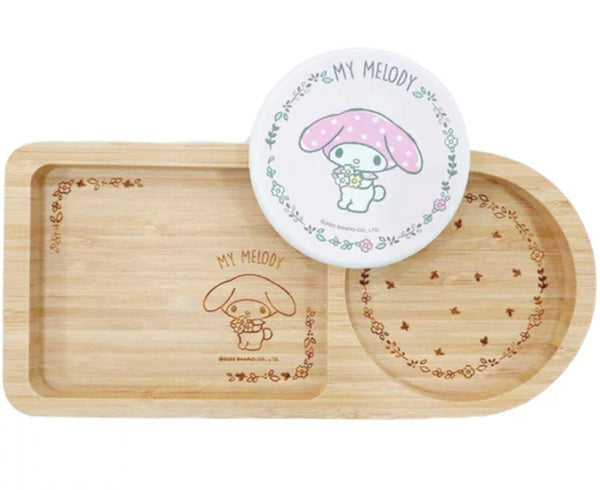 Sanrio My Melody Tray & Coaster Set