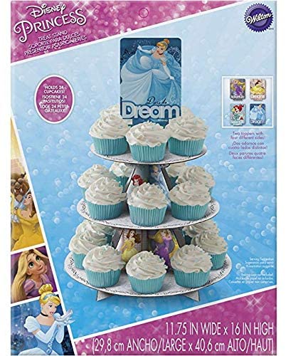Disney Princess Party Table Cupcake Stand & Cases