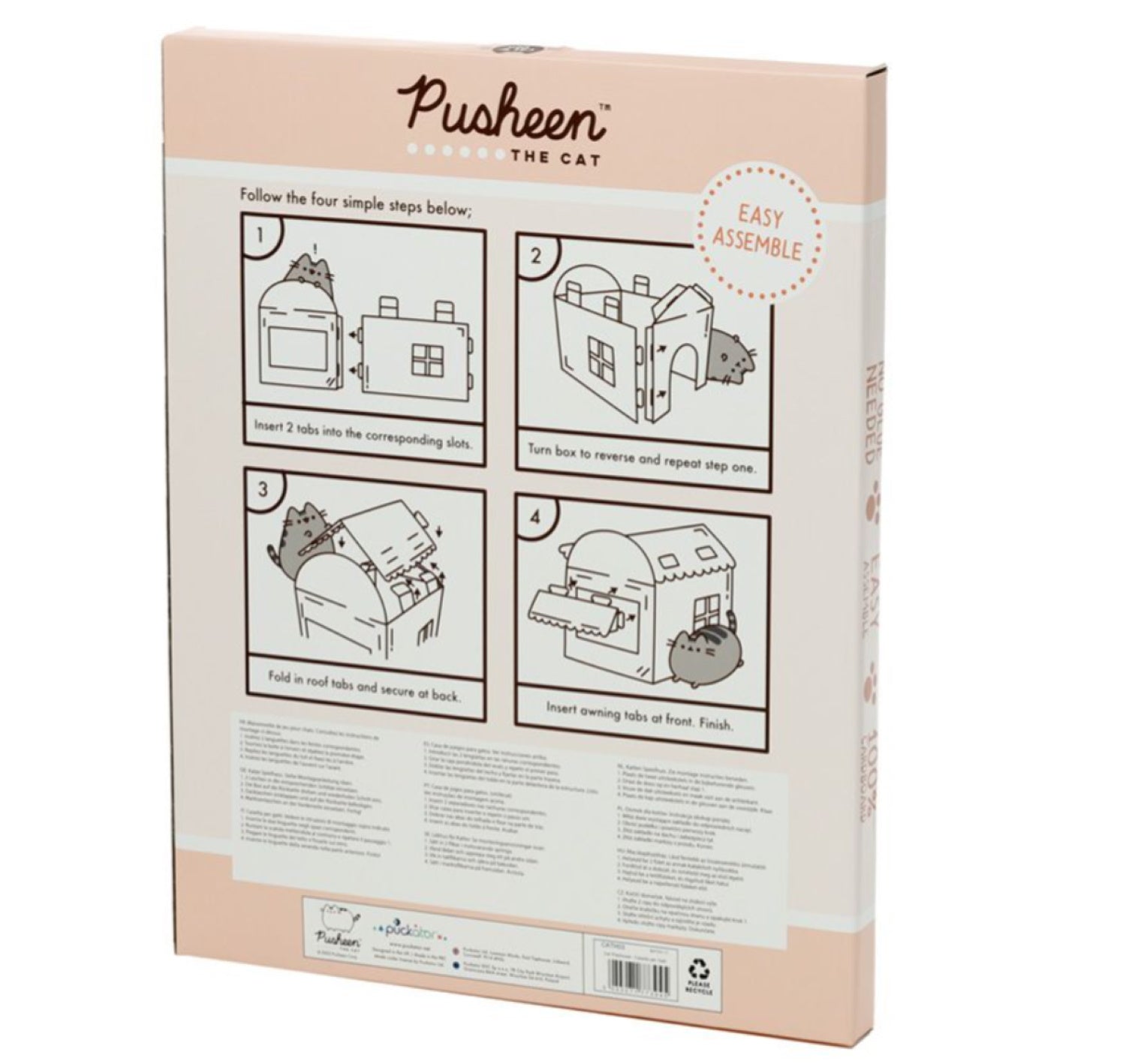 Pusheen Cat Play House Cat Cafe Catfe - Build it Yourself