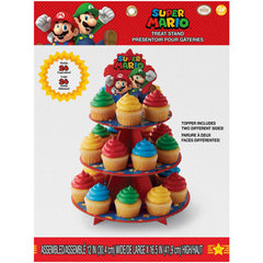 Super Mario 3 Tier Cake Stand