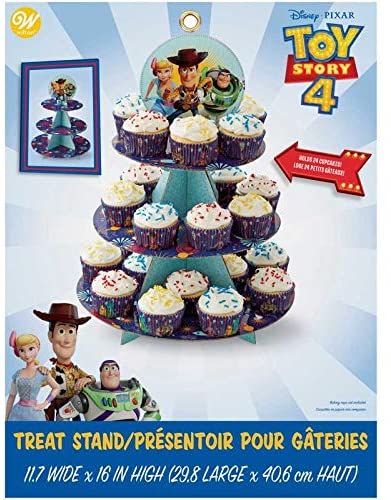 Toy Story 4  Party Table Cupcake Stand & Cases