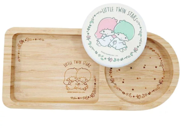 Sanrio Little Twin Stars Tray & Coaster Set